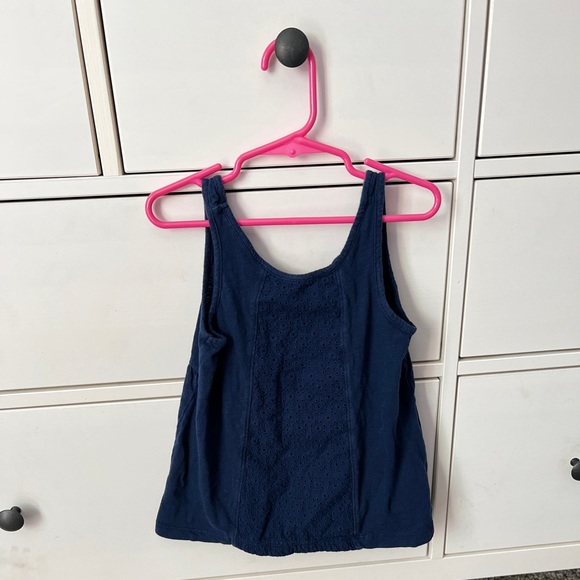 Blue, Girls, Size 6-7 Tank Top. Gap Kids. - Picture 6 of 7